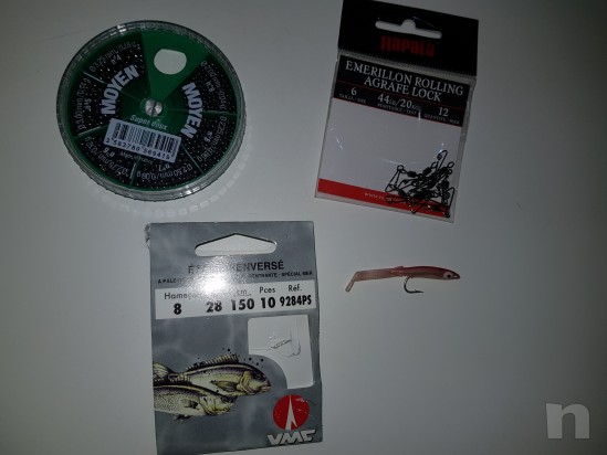 Canna da pesca 3.50m con mulinello e accessori  foto-23274