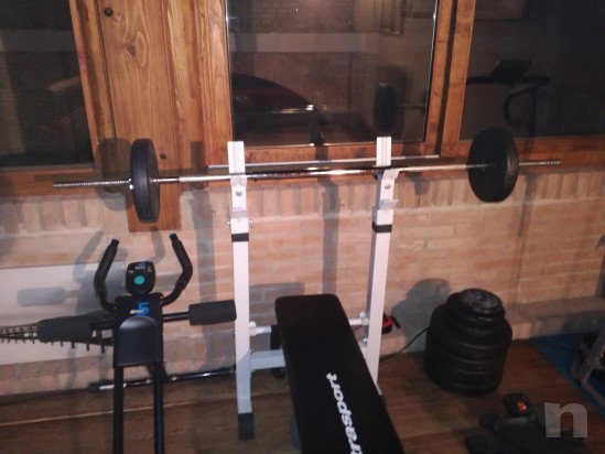 Panca completa di pesi e Tapirulan foto-12557