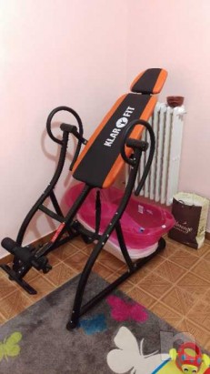 Klarfit Relax Zone Pro panca a inversione Hang-Up 150kg foto-12564