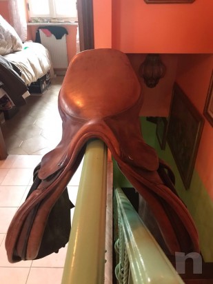 vendo sella Pessoa da salto ostacoli con testiera foto-12667