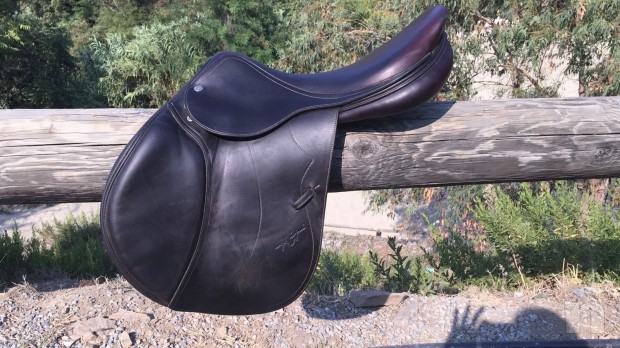 sella da salto equipe OXER 18 cuoio doppiato foto-12697