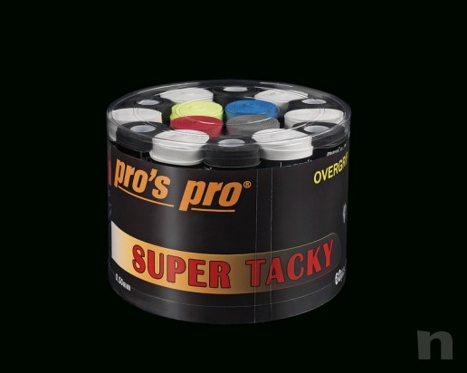 PRO'S PRO OVERGRIP SUPER TACKY CONFEZIONE 6O PEZZI COLOR foto-127