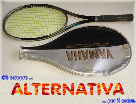 YAMAHA, modello FOCUS - 40 - racchetta da tennis foto-1282
