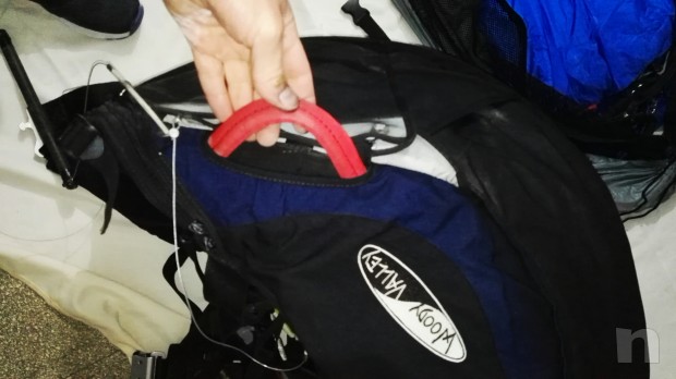 Parapendio attrezzatura completa vela emergenza vario casco selletta foto-23943