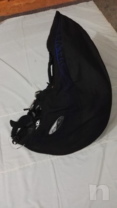 Parapendio attrezzatura completa vela emergenza vario casco selletta foto-23944