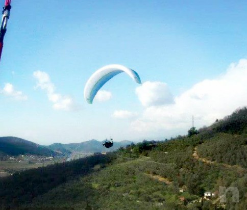 Parapendio attrezzatura completa vela emergenza vario casco selletta foto-12826
