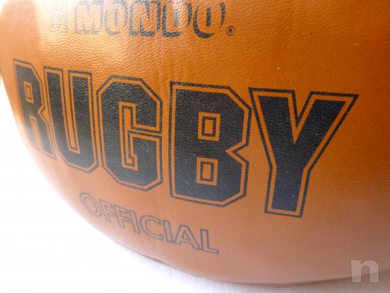 Palla da Rugby  (Official)  MONDO  cm.30 x 15 foto-24099