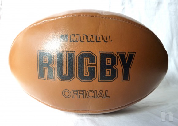 Palla da Rugby  (Official)  MONDO  cm.30 x 15 foto-12916