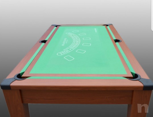 Tavolo ping pong e biliardo 4 in 1 foto-24128