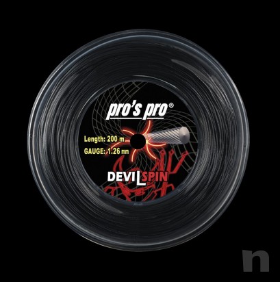 PRO'S PRO CORDA TENNIS DEVIL SPIN 1,26 - 200 M foto-131