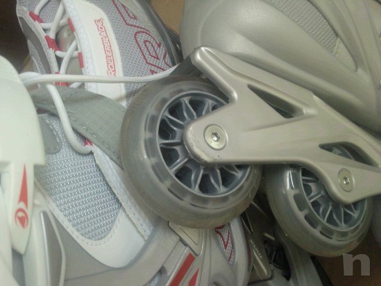Pattini Rollerblade TG 39 + protezioni foto-24570