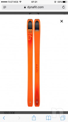 Sci Dynafit Beast 98 177 cm nuovi e pelli nuovi foto-13162