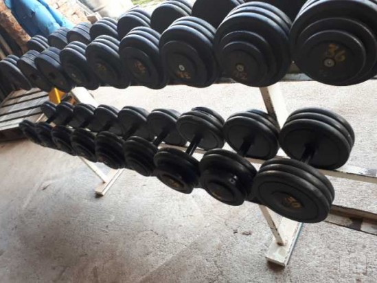 Serie manubri 22-36 kg foto-13358