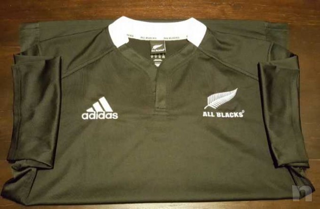 Maglia Adidas All Blacks Nuova Zelanda Rugby Originale foto-13366