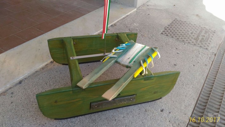 Barchino divergente ARTIGIANALE "Scannetto", per la pesca a traina da riva foto-13393