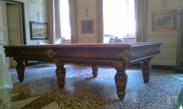 Tavolo Biliardo Ursus Avi Anni 40 riscaldato foto-2081