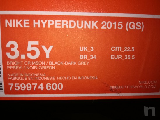 Scarpe nike n.35,5 basket foto-25471