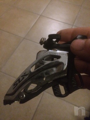 Deragliatore anteriore shimano xt con comando due posizioni  foto-13630
