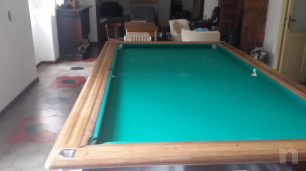 vendo biliardo d'epoca ristrutturato foto-25558
