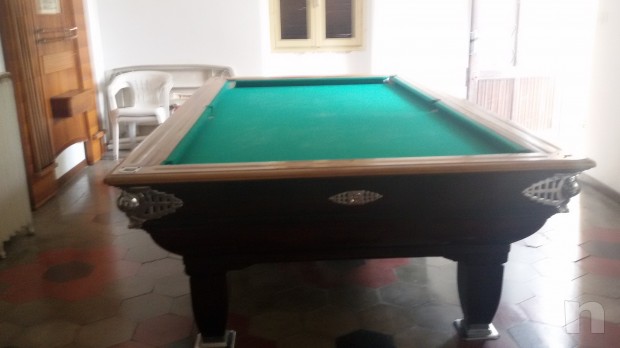 vendo biliardo d'epoca ristrutturato foto-25557