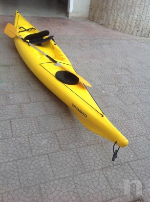 canoa kayak con pagaia foto-25560