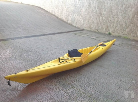 canoa kayak con pagaia foto-13638