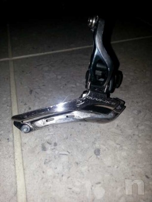deragliatore schimano  dura  ace  fd  9000 a fascetta foto-13661