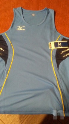 Canotta sportiva materiale tecnico taglia m MIZUNO foto-13789
