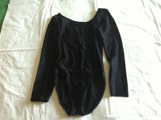 Body nero in lycra foto-13844