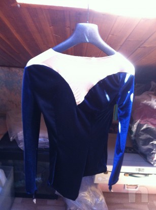 Body manica lunga blu foto-25908
