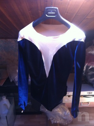 Body manica lunga blu foto-13846