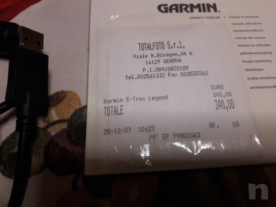 VENDO NAVIGATORE SATELLITARE GARMIN MAI USATO.  foto-13850