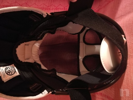 Maschera Spada Leon Paul X-Change usata, chiusura velcro nuova foto-25924