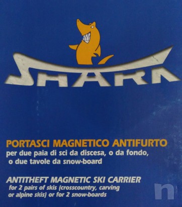 PORTA SCI MAGNETICO SHARK GEV MODIFICATO SURFBOARD E KITE foto-26282