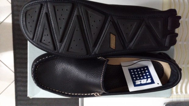 SCARPE BARCA TBS N 43 PELLE BLU NAVY foto-14019