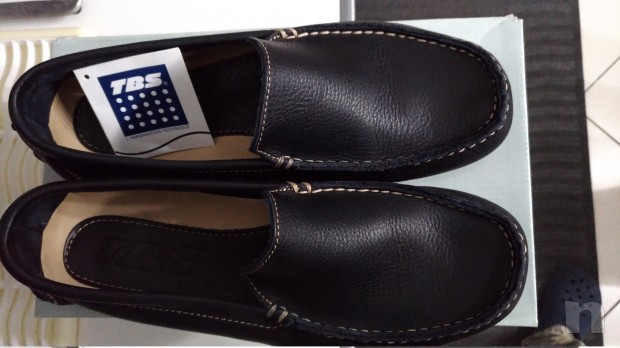 SCARPE BARCA TBS N 43 PELLE BLU NAVY foto-26289