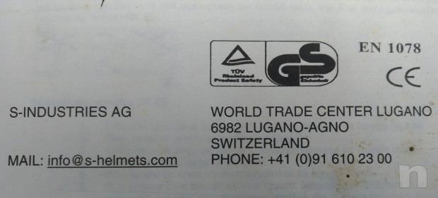 CASCO FORTUNA TAGLIA L/XL SCOCCA EFFETTO CARBONIO foto-26303