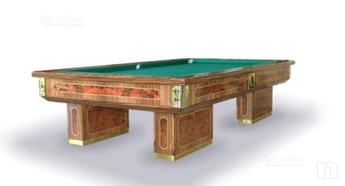Tavolo da biliardo MBM in legno massello. foto-14093