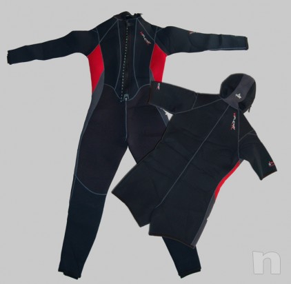 Muta due pezzi Technisub Combiflex Man taglia 4  foto-26670