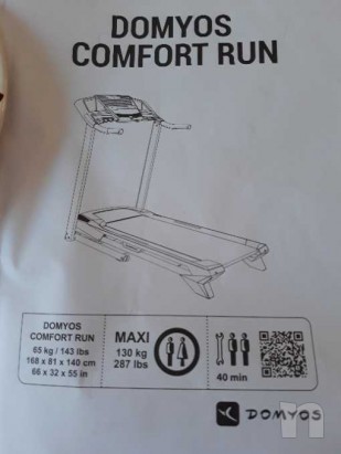 Vendo tapis roulant Domyos  pari nuovo mai usato 450euro foto-26825