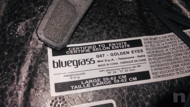 Casco All Mauntain Bluegrass mod. Golden Eyes Taglia L (59-62 Cm) foto-27050