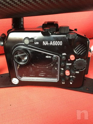 Custodia NAUTICAM in allumini con comandi esterni + Sony A6000 foto-14446