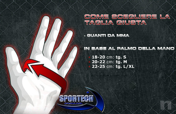 GUANTI MMA SPORTECH PU GUANTONI STREET FIGHT AEROBOX FIT BOXE SACCO  foto-27280