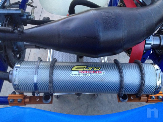 go  kart 125 telaio top kart 2014 motore tm completo di accessori foto-27501