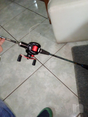 Canna da pesca slow pitc con mulinello foto-14661