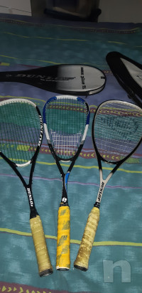 Tre racchette Squash + due custodie foto-14805