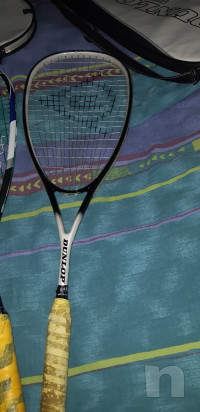 Tre racchette Squash + due custodie foto-27959
