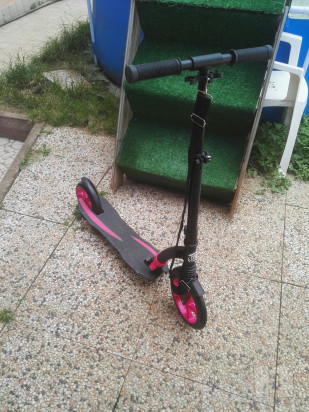 Monopattino Teo sport colore rosa foto-14846