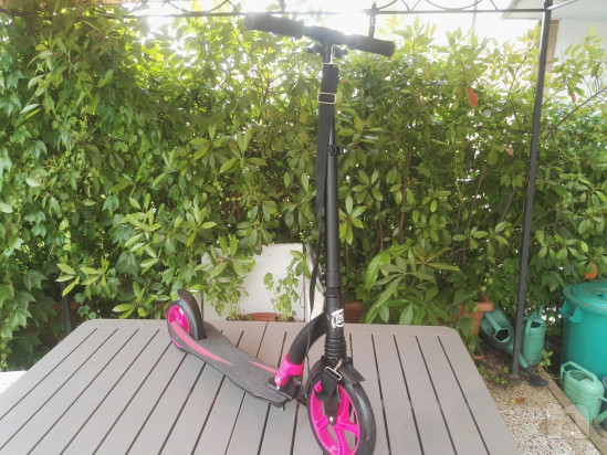 Monopattino Teo sport colore rosa foto-28043