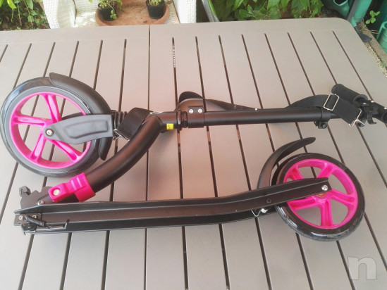 Monopattino Teo sport colore rosa foto-28045